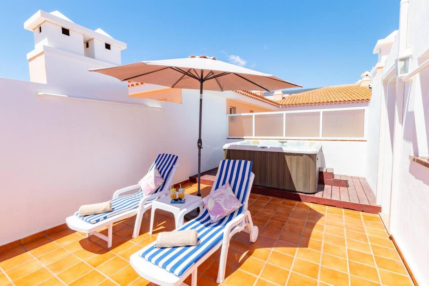 Penthouse Apt With Jacuzzi By Dream Homes Tenerife Puerto de Santiago  Eksteriør billede