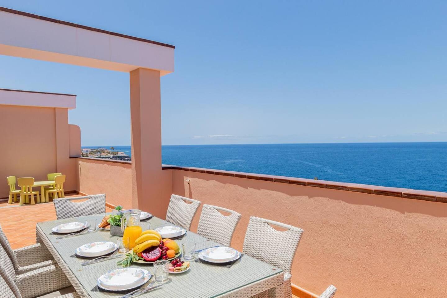 Penthouse Apt With Jacuzzi By Dream Homes Tenerife Puerto de Santiago  Eksteriør billede