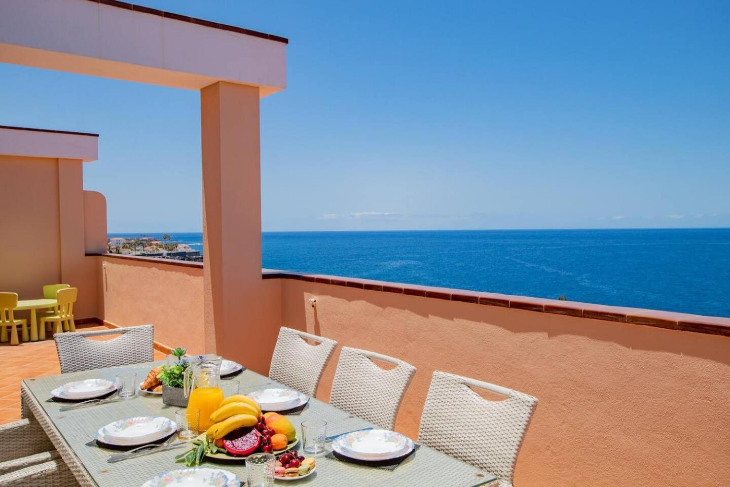 Penthouse Apt With Jacuzzi By Dream Homes Tenerife Puerto de Santiago  Eksteriør billede