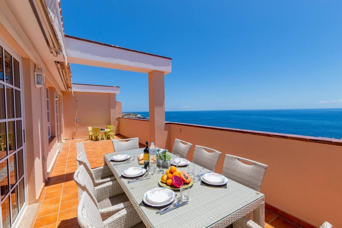 Penthouse Apt With Jacuzzi By Dream Homes Tenerife Puerto de Santiago  Eksteriør billede