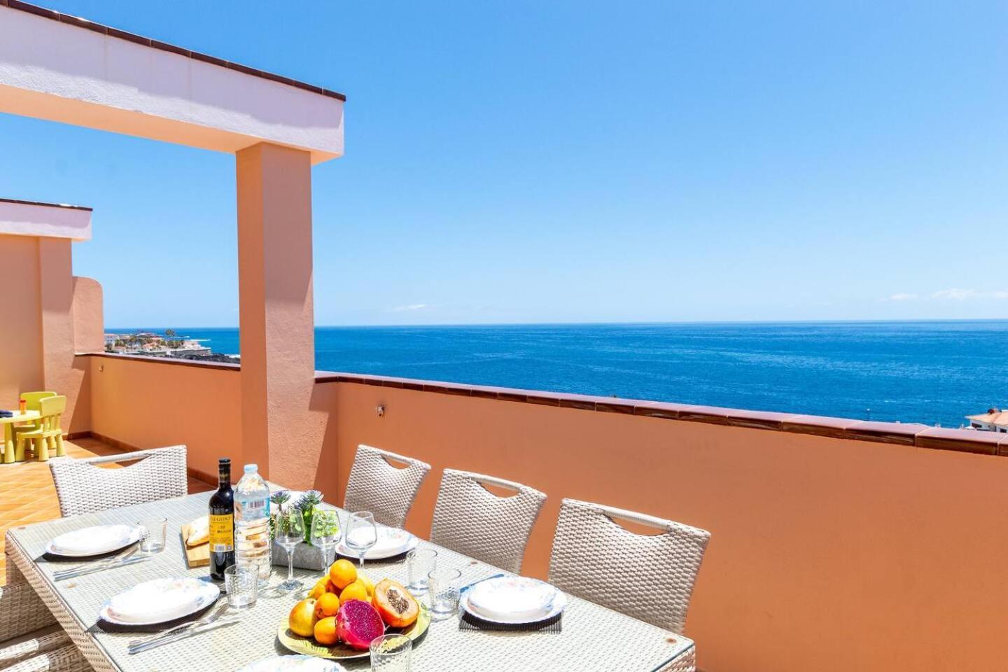 Penthouse Apt With Jacuzzi By Dream Homes Tenerife Puerto de Santiago  Eksteriør billede