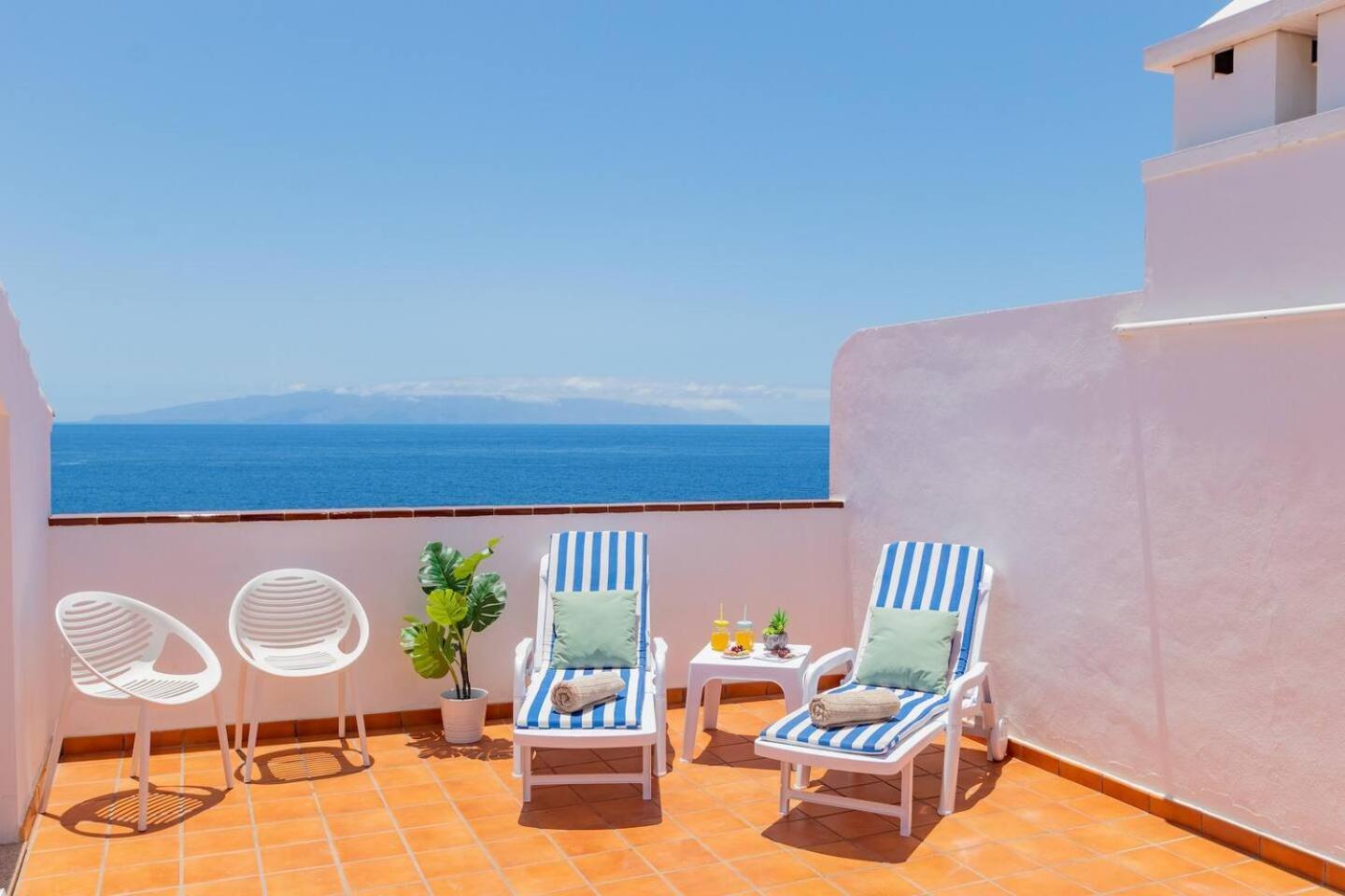 Penthouse Apt With Jacuzzi By Dream Homes Tenerife Puerto de Santiago  Eksteriør billede