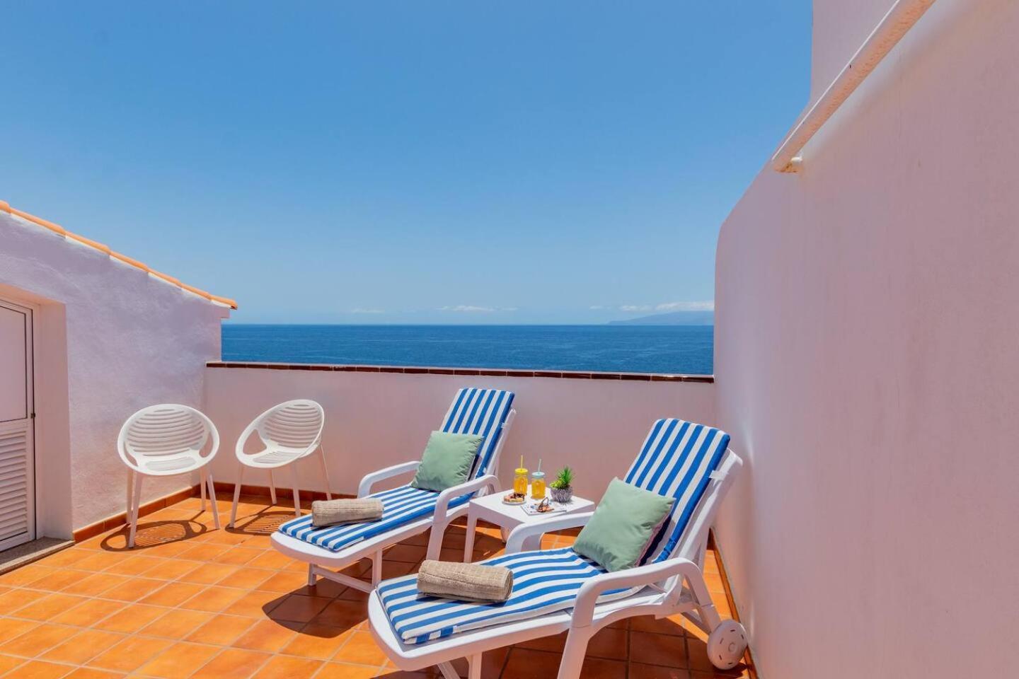 Penthouse Apt With Jacuzzi By Dream Homes Tenerife Puerto de Santiago  Eksteriør billede