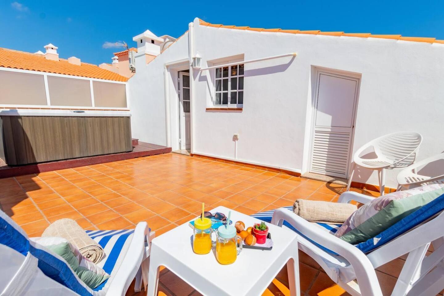 Penthouse Apt With Jacuzzi By Dream Homes Tenerife Puerto de Santiago  Eksteriør billede