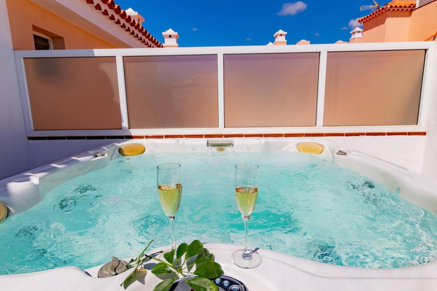 Penthouse Apt With Jacuzzi By Dream Homes Tenerife Puerto de Santiago  Eksteriør billede